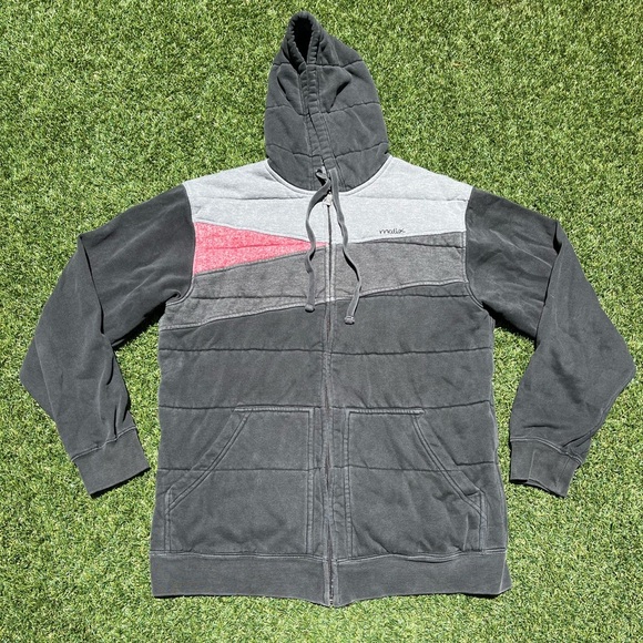 VTG 00’s / Y2K Matix Clothing Black Zip Hoodie - Picture 1 of 5